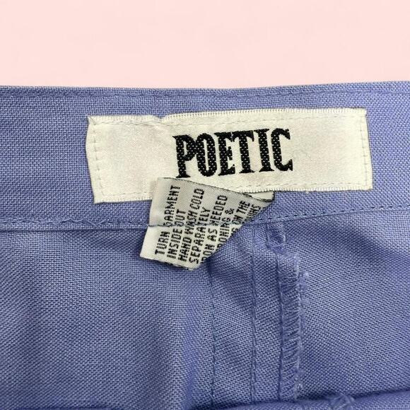 Vintage Outfit Mod 60s Style Lavender Embroidered Two Piece Set Size 4 P - Retro - Picture 6 of 11